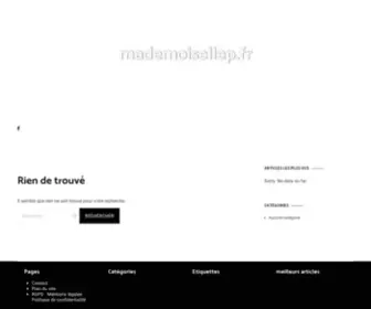 Mademoisellep.fr(Mademoisellep) Screenshot