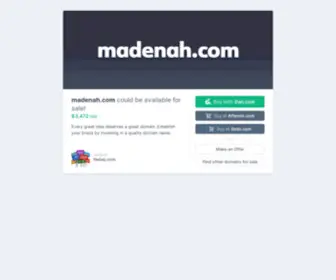 Madenah.com(De beste bron van informatie over madenah) Screenshot