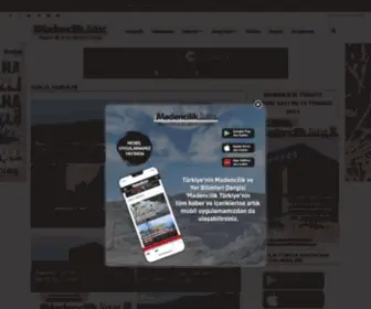 Madencilik-Turkiye.com(Türkiye) Screenshot