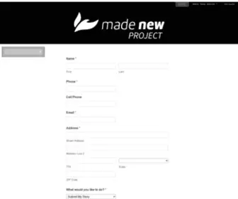 Madenewproject.com(Made New Project) Screenshot