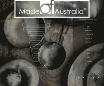 Madeofaustralia.com(Made of australia) Screenshot