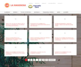 Maderaslm.com.ar(La Maderera) Screenshot