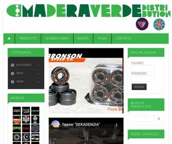 Maderaverdedist.com.mx(Madera Verde Dist) Screenshot