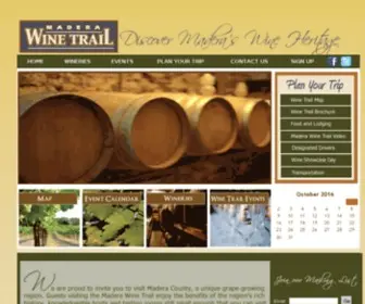 Maderawinetrail.com Screenshot