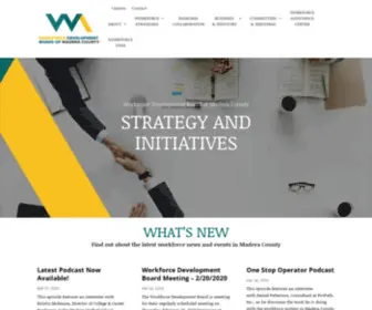 Maderaworkforce.org(Madera County Workforce Development Board) Screenshot