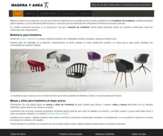 Maderayanea.com(Mobiliario Hosteleria) Screenshot