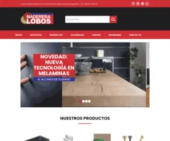 Madereralobos.com.ar(Maderera Lobos) Screenshot