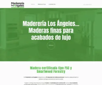 Madereria-Los-Angeles.com(Maderería) Screenshot