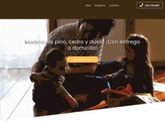 Madereriavictoria.com(Venta de madera) Screenshot