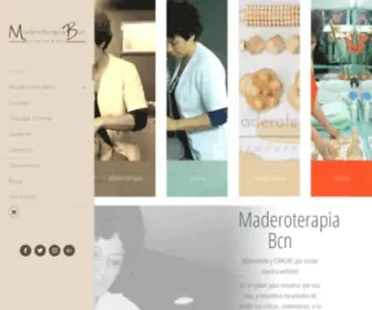 MaderoterapiABCN.com(Maderoterapia BCN) Screenshot