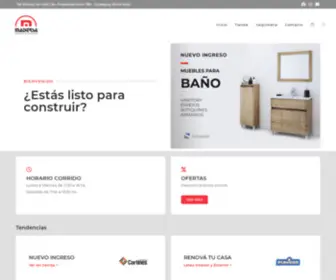 Madersa.com.ar(Materiales de construcción) Screenshot