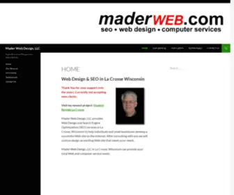 Maderweb.com(Mader Web Design) Screenshot