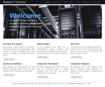 Madestro.com(Madestro IT Solutions) Screenshot