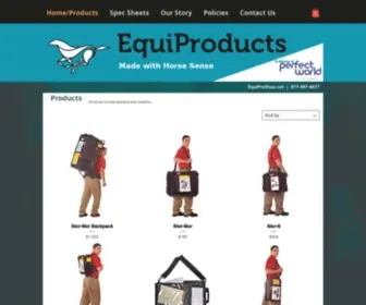 Madewithhorsesense.com(Perfect World Luggage) Screenshot