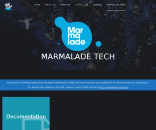 Madewithmarmalade.com(Mobile Applications Development) Screenshot