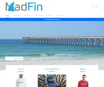 Madfinapparel.com(Madfin) Screenshot