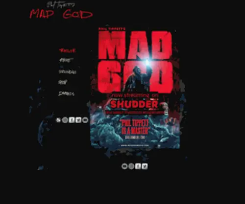 Madgodmovie.com(Phil Tippett's MAD GOD) Screenshot
