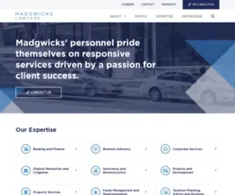 Madgwicks.com.au(Madgwicks Lawyers Home) Screenshot