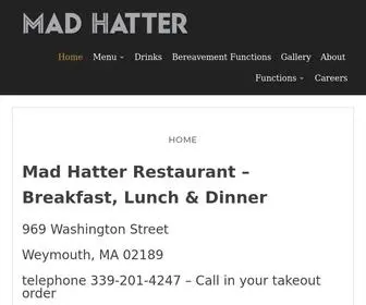 Madhatterwey.com(Burger Mania Wednesday from 4pm) Screenshot