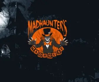 Madhaunter.com(Haunted House in VA) Screenshot