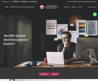 Madhupublicity.com(Advertising Agency) Screenshot
