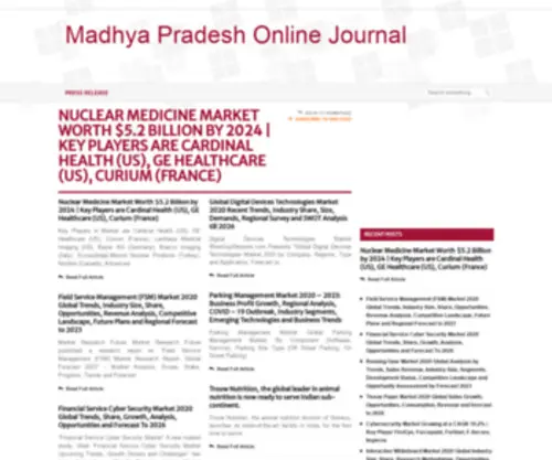 Madhyapradeshonlinejournal.net(Madhyapradeshonlinejournal) Screenshot