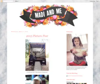 Madiandme.com(Madi and Me) Screenshot