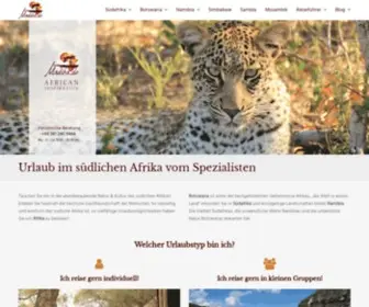 Madiba.de(Urlaubsplanung vom Spezialisten) Screenshot