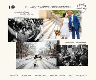 Madiellisphotography.com(Chicago Wedding Photographer) Screenshot