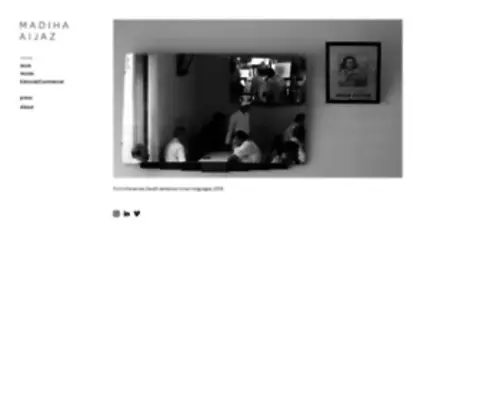 Madihaaijaz.com(Madihaaijaz) Screenshot