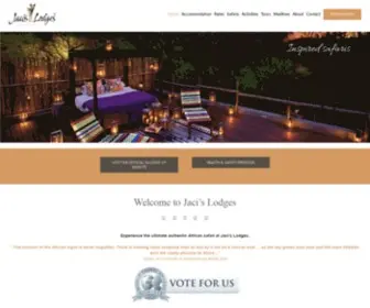 Madikwe.com(Jaci’s Lodges) Screenshot
