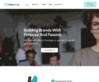 Madilinks.com(Link Your Business With Digital World) Screenshot