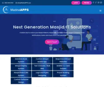 Madinaapps.com(Custom Masjid APP) Screenshot