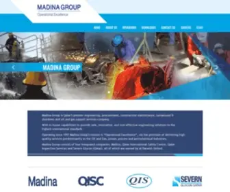Madinagulf.com(Madina Group) Screenshot