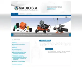 Madiosa.com(MADIO S.A) Screenshot
