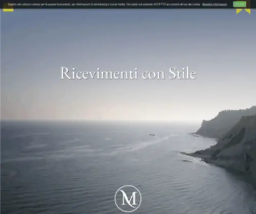 Madison-Restaurant.com(Ricevimenti con stile sulla Scala dei Turchi ad Agrigento) Screenshot