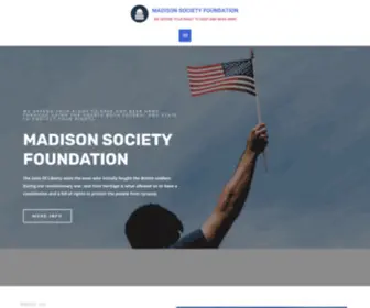 Madison-Society.org(Madison Society Foundation) Screenshot