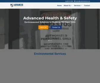 Madisonasbestos.com(Advanced Health & Safety) Screenshot