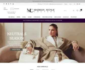 Madisonavenuecouture.com(Authentic Ultra Luxury Designer Bags For Sale) Screenshot