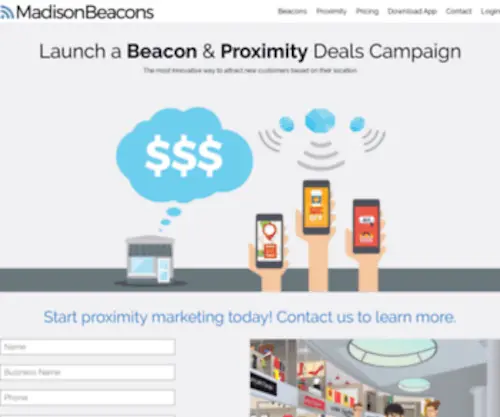 Madisonbeacons.com(Madison Beacons) Screenshot