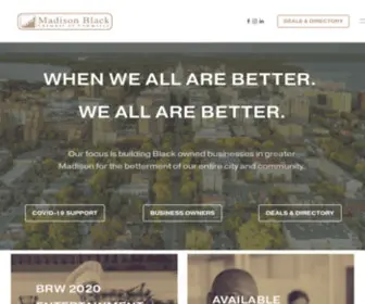 Madisonblackchamber.com(BLACK CHAMBER) Screenshot