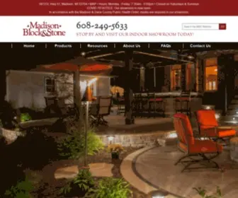 Madisonblockandstone.com(Madison Block & Stone) Screenshot