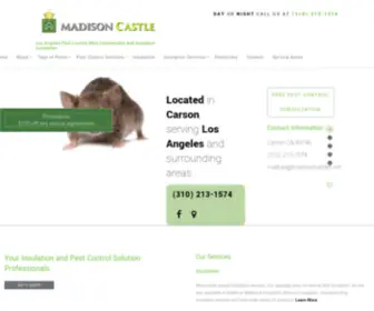 Madisoncastles.net(Torrance Home) Screenshot