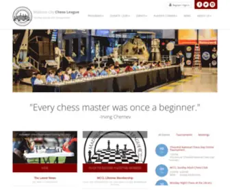 Madisonchess.com(Madisonchess) Screenshot