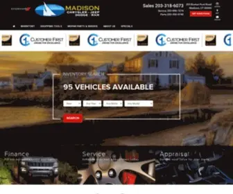 Madisonchrysler.net(Madison Chrysler Inc) Screenshot