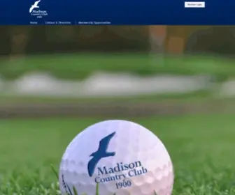 Madisoncountryclub.org(Madison Country Club) Screenshot