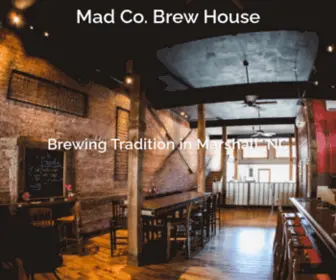 Madisoncountybrewing.com(Mad Co) Screenshot