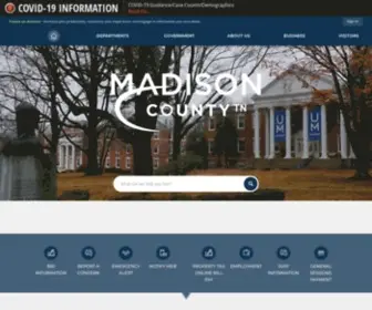 Madisoncountytn.gov(Madison County) Screenshot