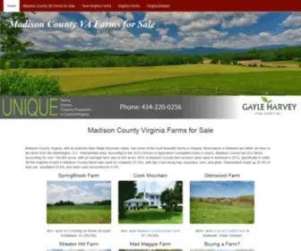 Madisoncountyvafarms.com(Madison County Virginia Farms For Sale) Screenshot