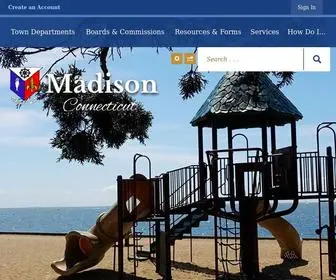 Madisonct.org(Madison, CT) Screenshot